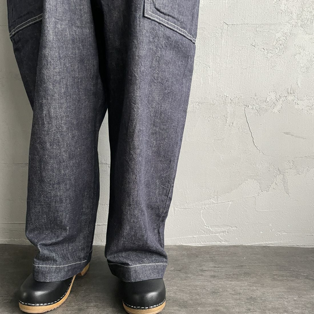 HARVESTY [ハーベスティ] サスペンダーガーデンパンツ [A12401] 98 ONEWASH