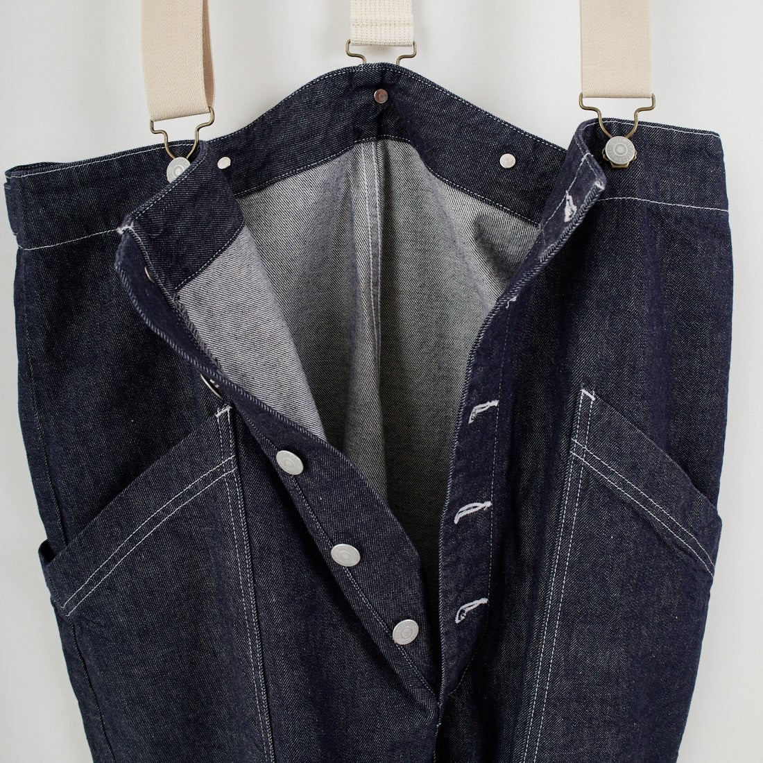 HARVESTY [ハーベスティ] サスペンダーガーデンパンツ [A12401] 98 ONEWASH