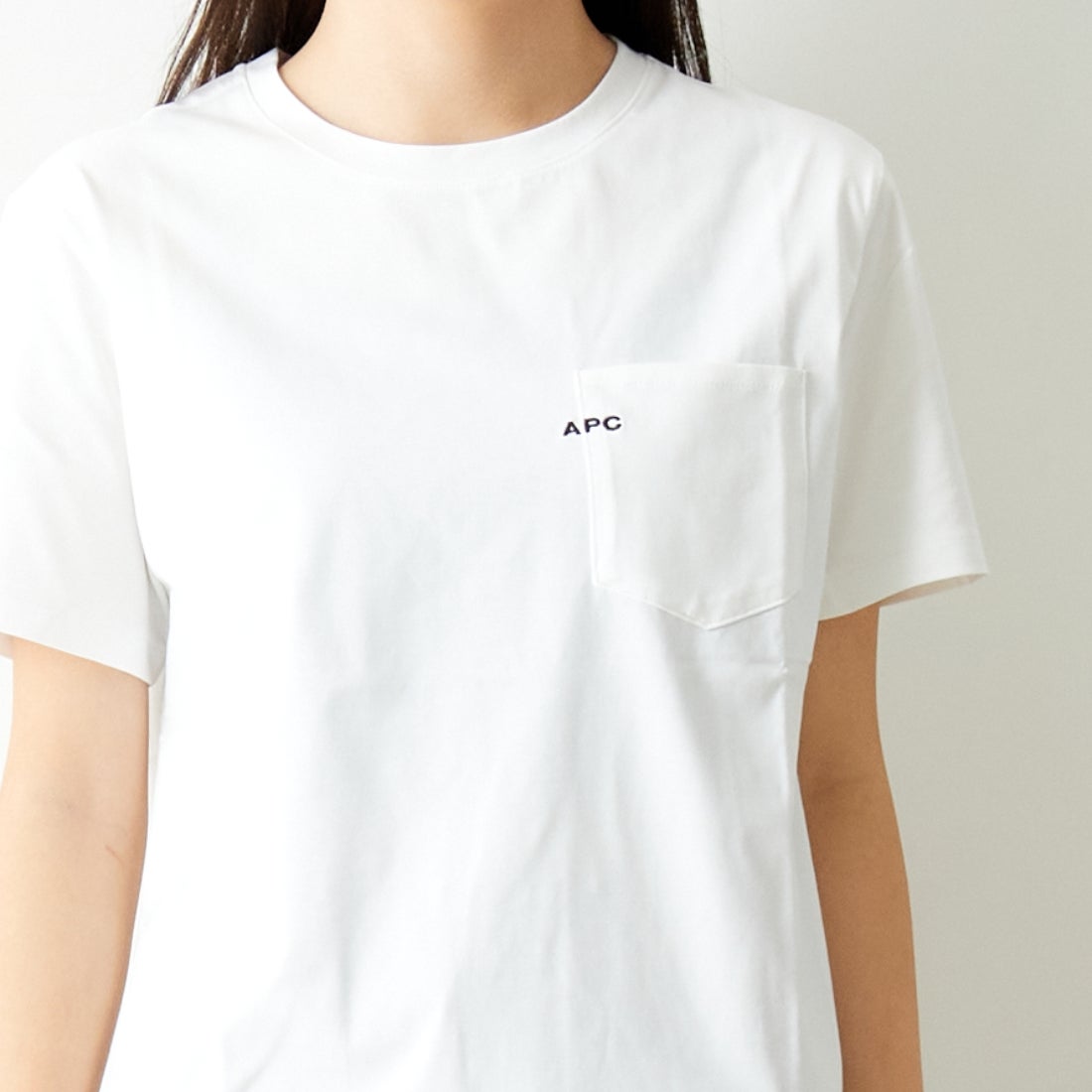 A.P.C. [アー・ペー・セー] ポケットTシャツ [POCKET-EMB-T]｜ジーンズ