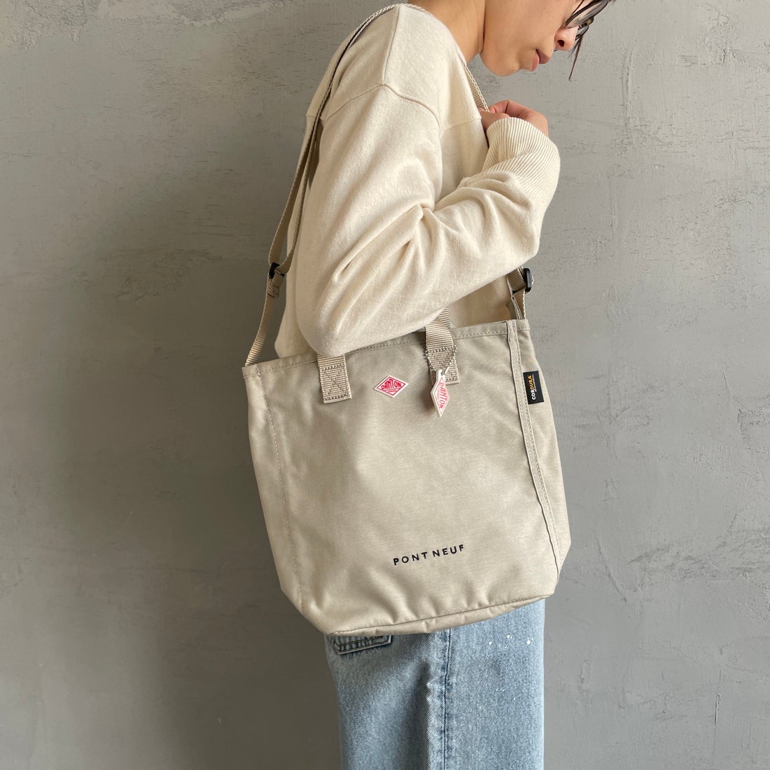 DANTON [ダントン] PONT NEUF コーデュラキャンバス 2WAYトートバッグ