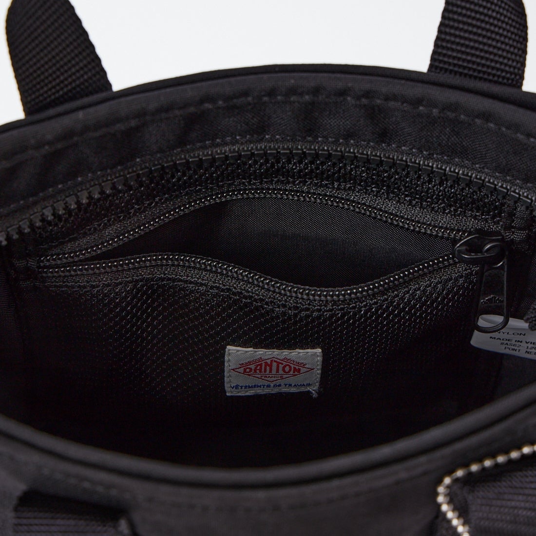 DANTON [ダントン] PONT NEUF コーデュラキャンバス 2WAYトートバッグ [PONT-NEUF] BLACK