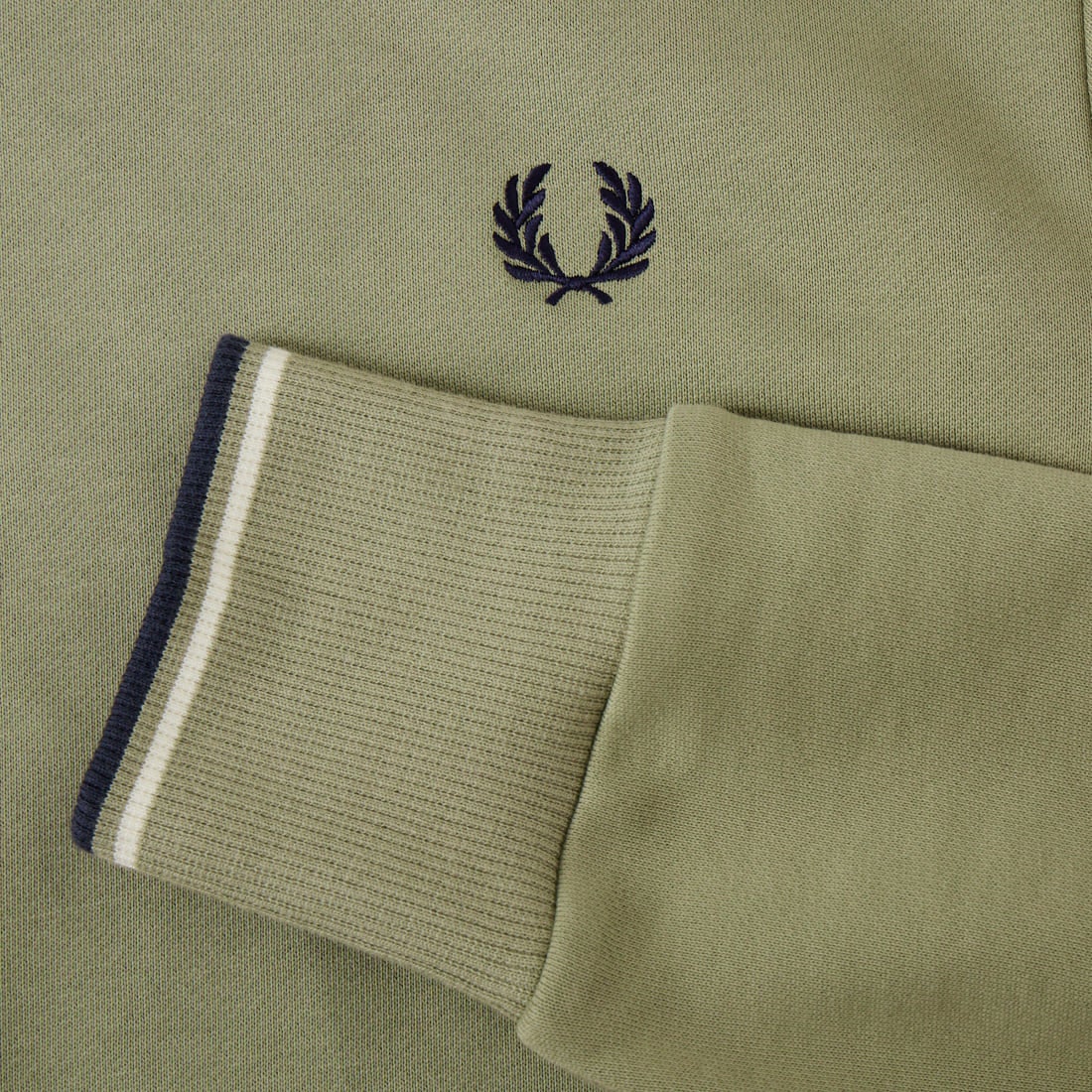 FRED PERRY [フレッドペリー] ワンポイント刺繍 クルーネックスウェット [M7535] 76C SEAGRS
