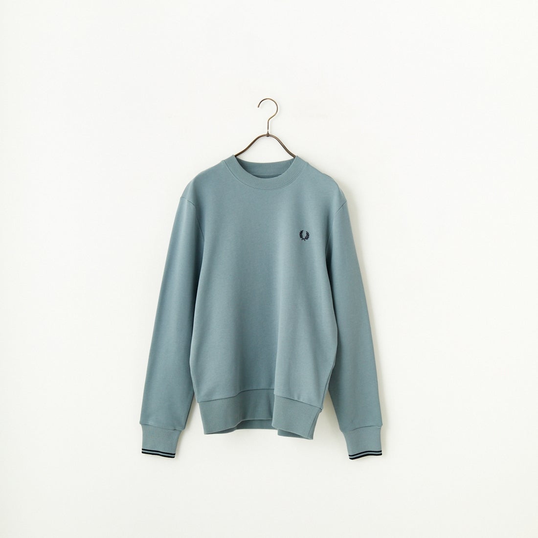 FRED PERRY [フレッドペリー] ワンポイント刺繍 クルーネックスウェット [M7535] Z56 STOCKP