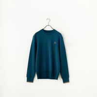 FRED PERRY [フレッドペリー] ワンポイント刺繍 クルーネックスウェット [M7535] Z48 DARKPE