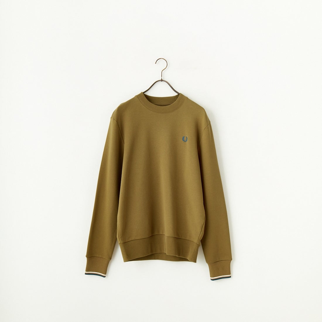 FRED PERRY [フレッドペリー] ワンポイント刺繍 クルーネックスウェット [M7535] Z60 SHADED