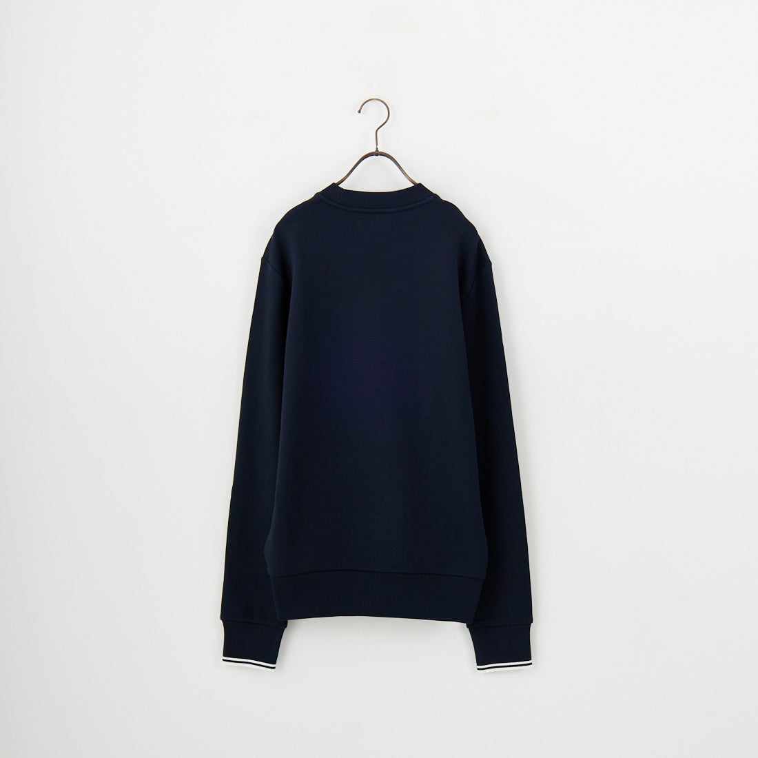 FRED PERRY [フレッドペリー] ワンポイント刺繍 クルーネックスウェット [M7535] 248 NAVY