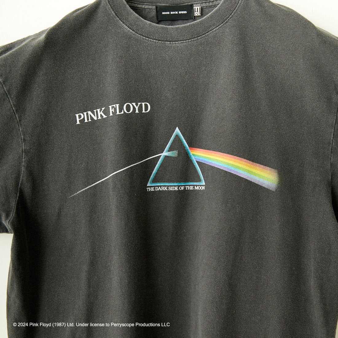 GOOD ROCK SPEED [グッドロックスピード] 別注 PINK FLOYD ロックプリントTシャツ [INTN-007-JF] CHARCOAL