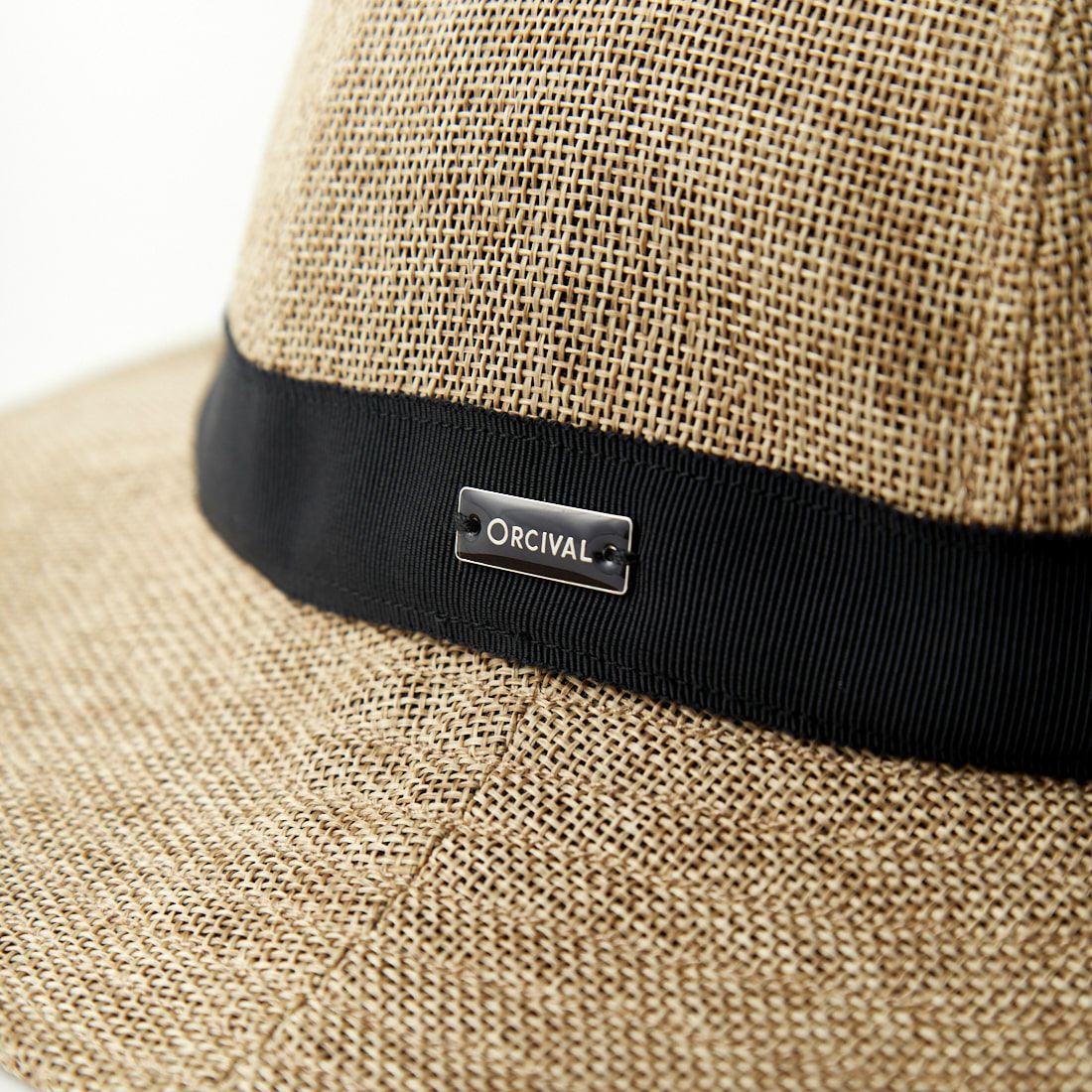ORCIVAL [オーシバル] ラフィアライクナチュラルハット [OR-H0281RLP] BEIGE
