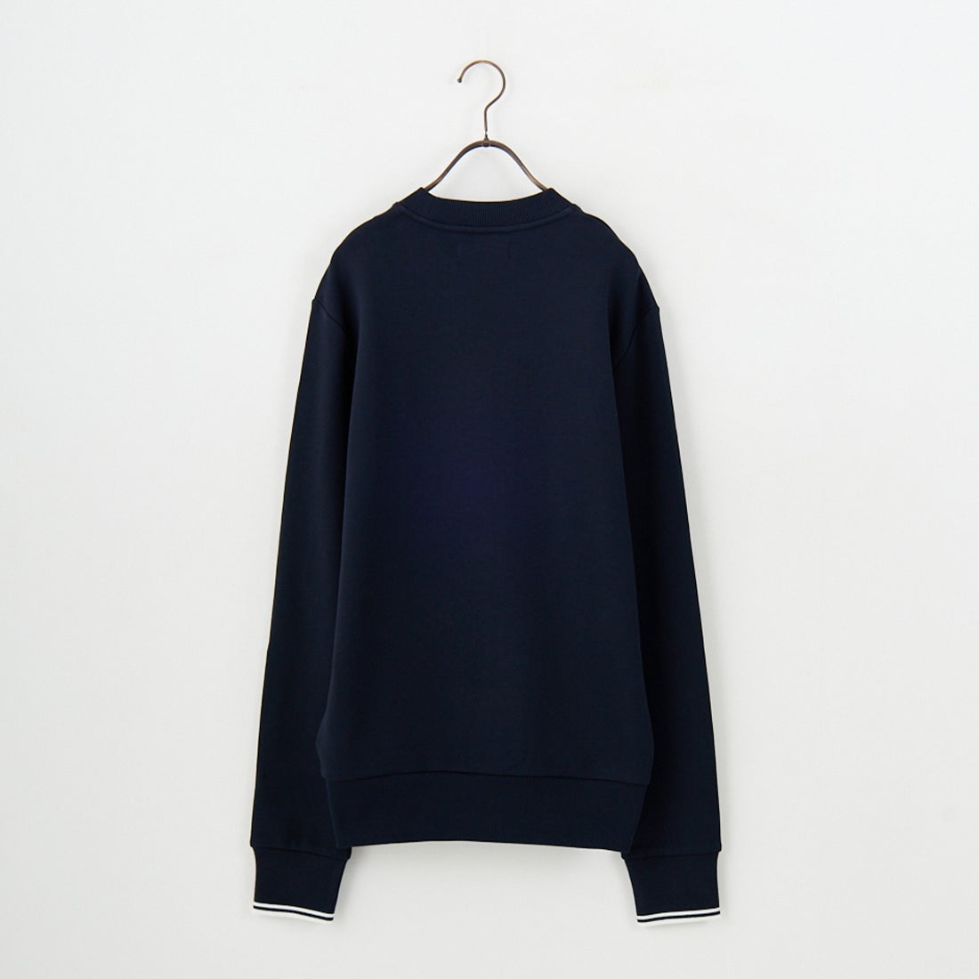FRED PERRY [フレッドペリー] ワンポイント刺繍 クルーネックスウェット [M7535] 248 NAVY