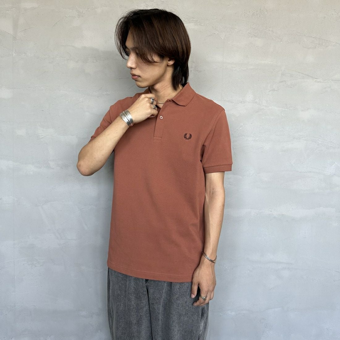 Y52 CINNAM&&モデル身長：179cm 着用サイズ：M&&