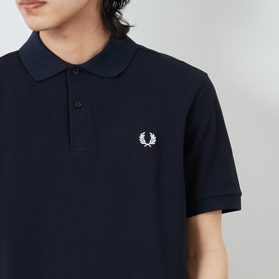 FRED PERRY [フレッドペリー] 鹿の子ポロシャツ [M6000] 608 NAVY