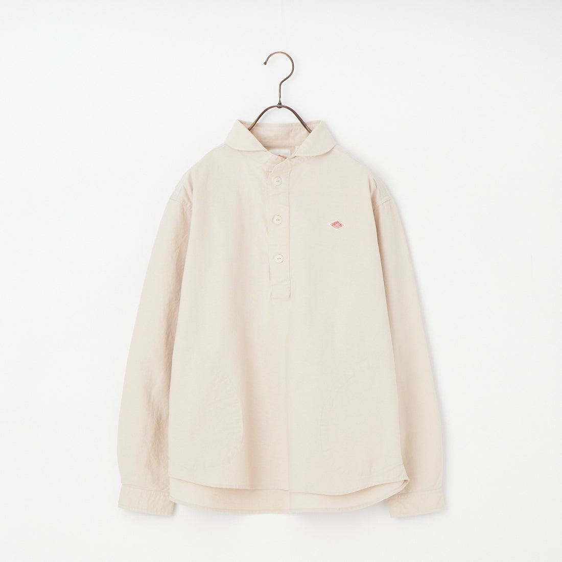 DANTON [ダントン] オックスフォード ラウンドカラーシャツ [DT-B0281SOX] OYSTER