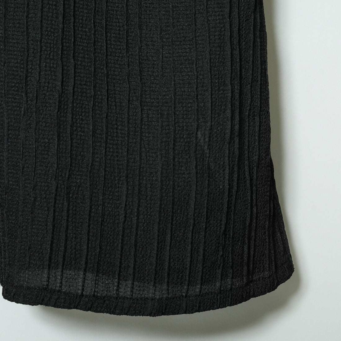 Jf Ready Made [ジェイエフレディメイド] シアーリップルバックリボンブラウス [2910309] 801 ﾌﾞﾗｯｸ