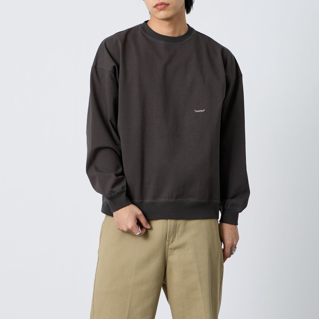 CHARCOAL&&モデル身長：179cm 着用サイズ：M&&