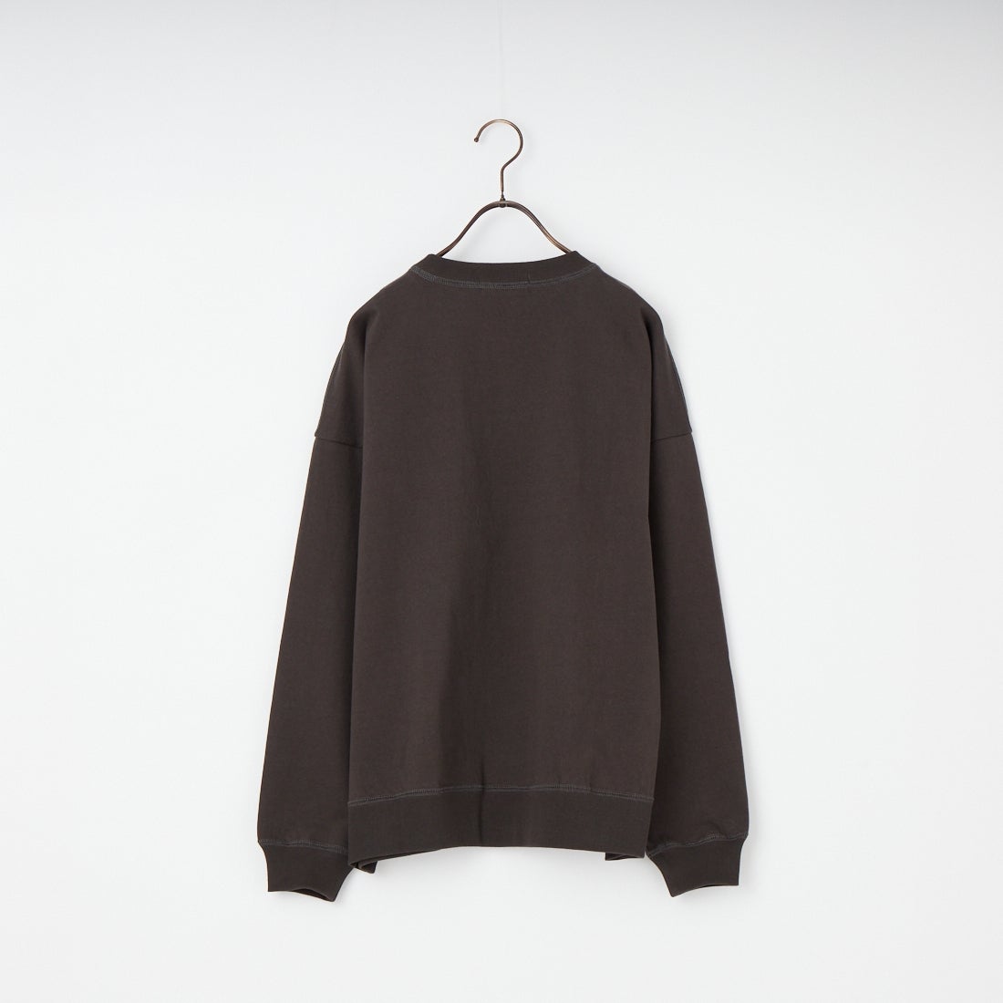 Gymphlex [ジムフレックス] ロゴ刺繍 ロングスリーブTシャツ [GY-C0102HWJ] CHARCOAL