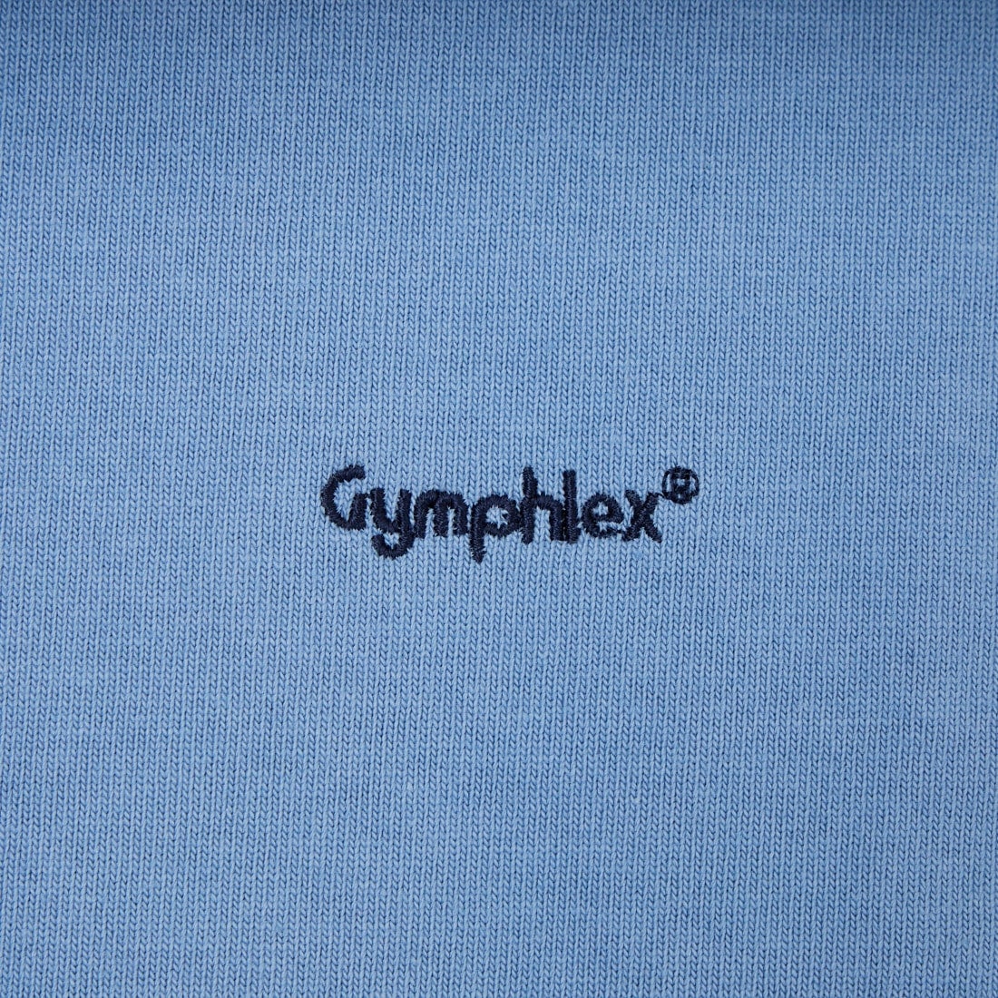 Gymphlex [ジムフレックス] ロゴ刺繍 ロングスリーブTシャツ [GY-C0102HWJ] DK.SAX