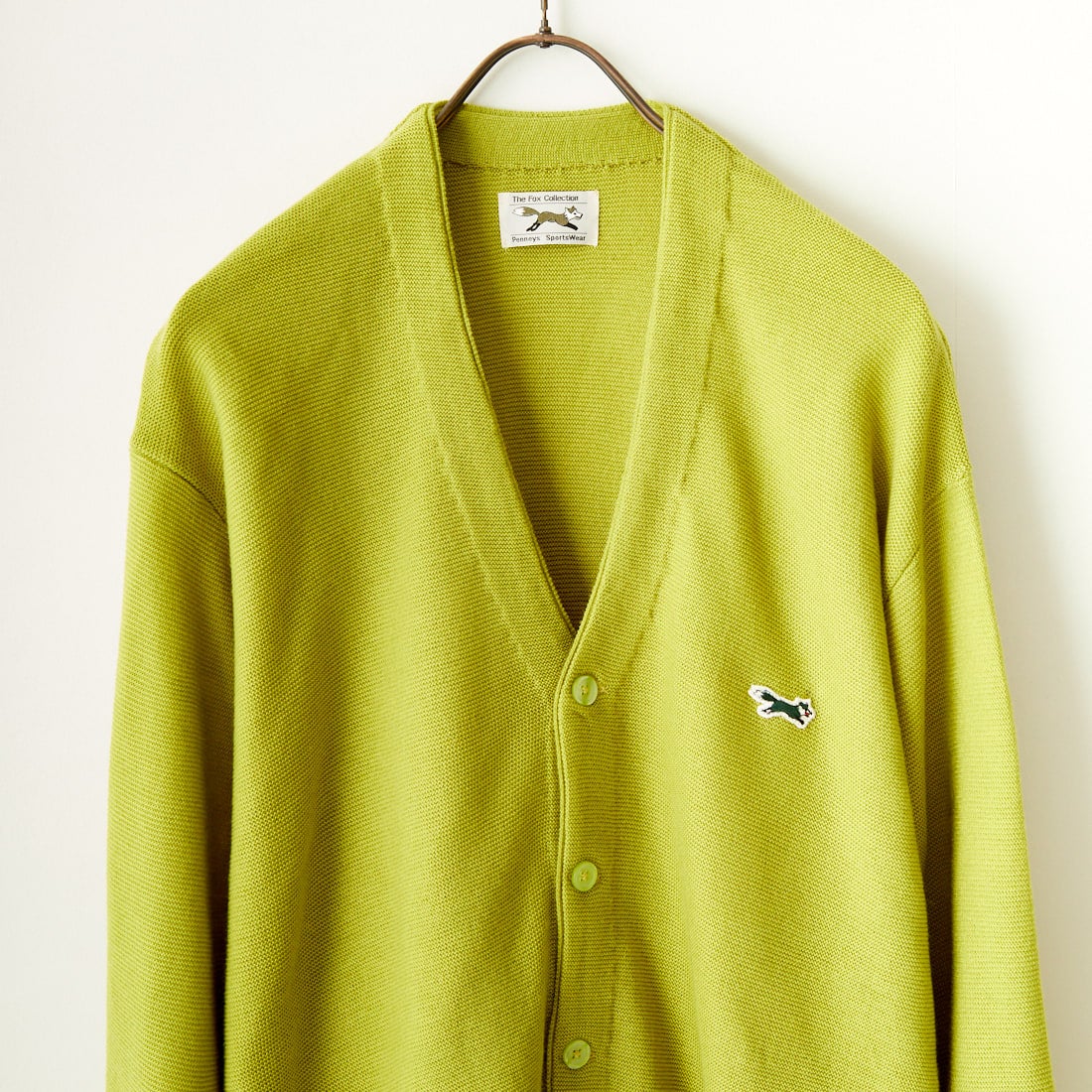 THE FOX [ザフォックス] 別注 Vネックカーディガン [PN24S009-JF] GREEN
