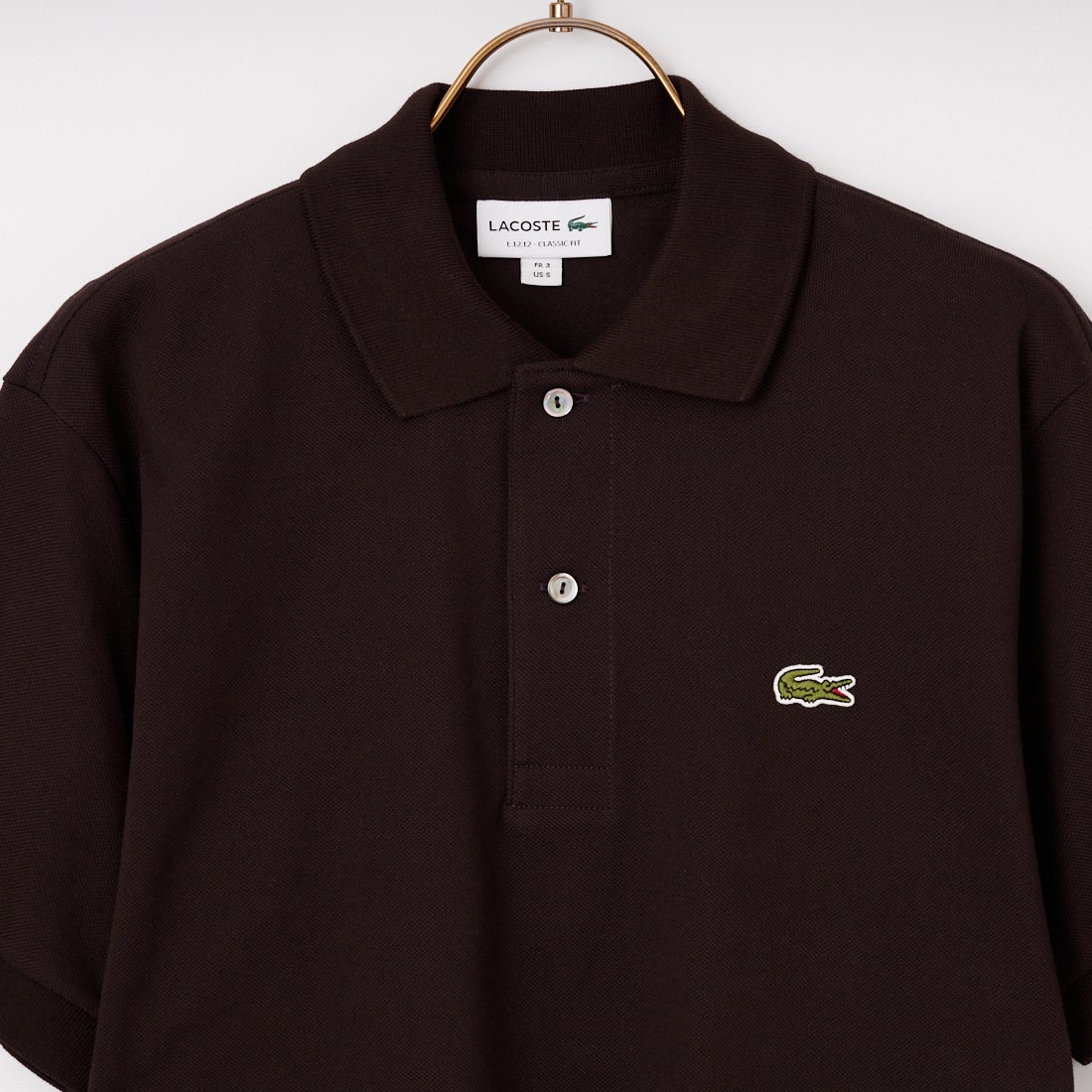 LACOSTE [ラコステ] クラシックフィット ポロシャツ [L1212] 3LA BUFFAL