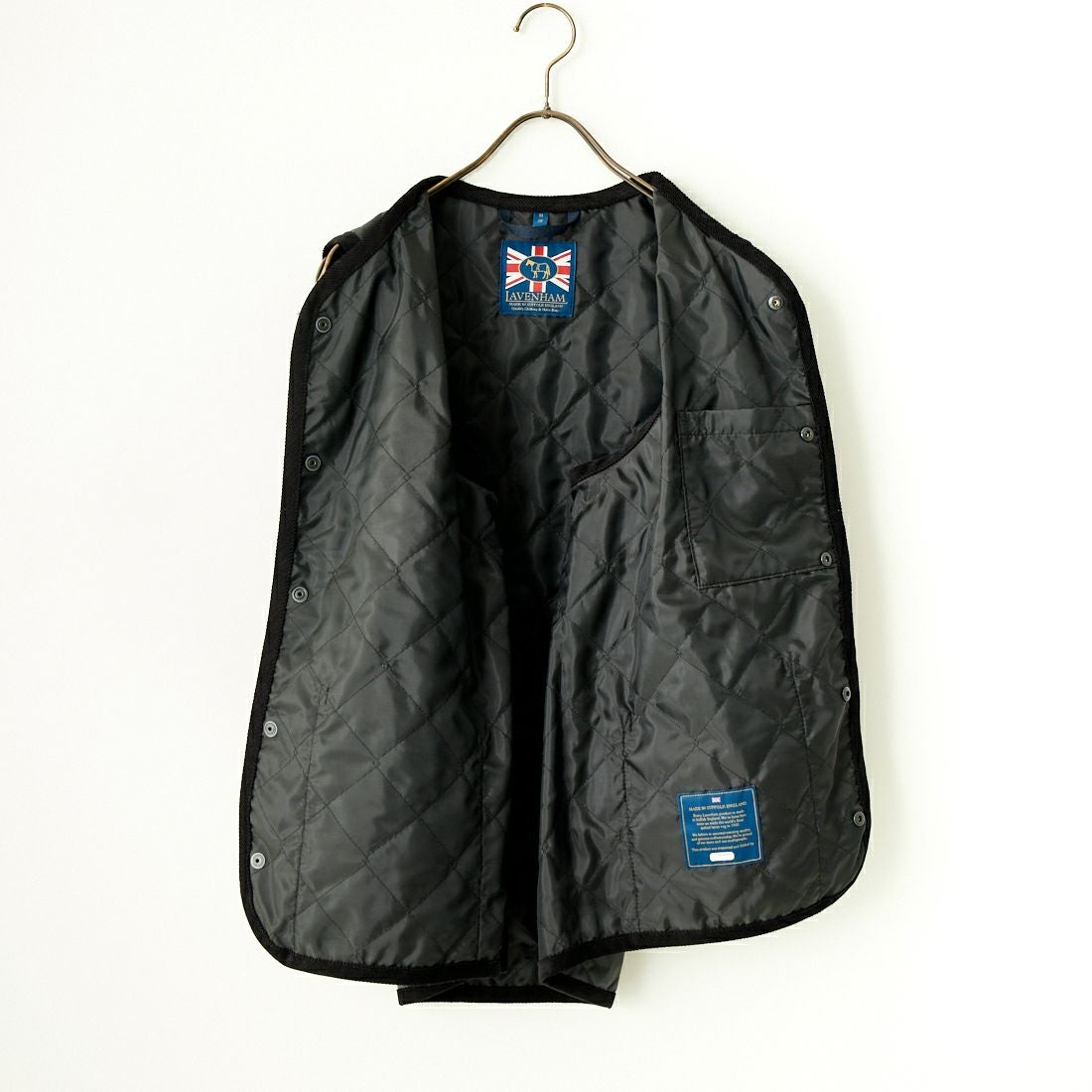 LAVENHAM [ラベンハム] アンワディッド ソーンハム キルティングベスト [LV7045] G95 LAMP B