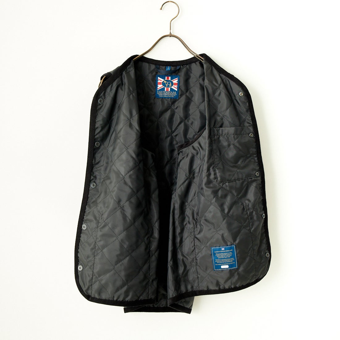 LAVENHAM [ラベンハム] アンワディッド ソーンハム キルティングベスト [LV7045] G95 LAMP B