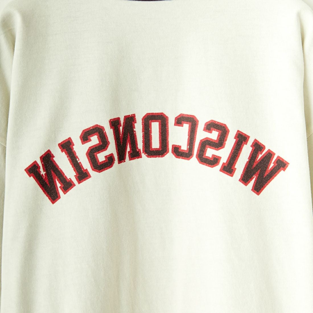 St.Johns 3rd club [セントジョンズサードクラブ] WISCONSIN Tシャツ [SJ24-06L] DK.BRN/CRM