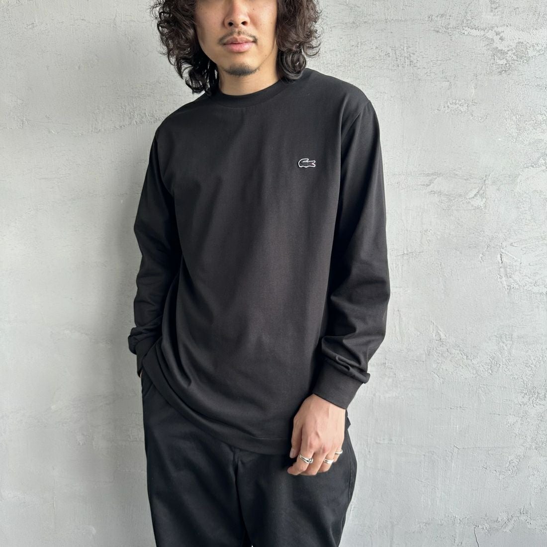 LACOSTE [ラコステ] ベーシックロングスリーブTシャツ [TH5583