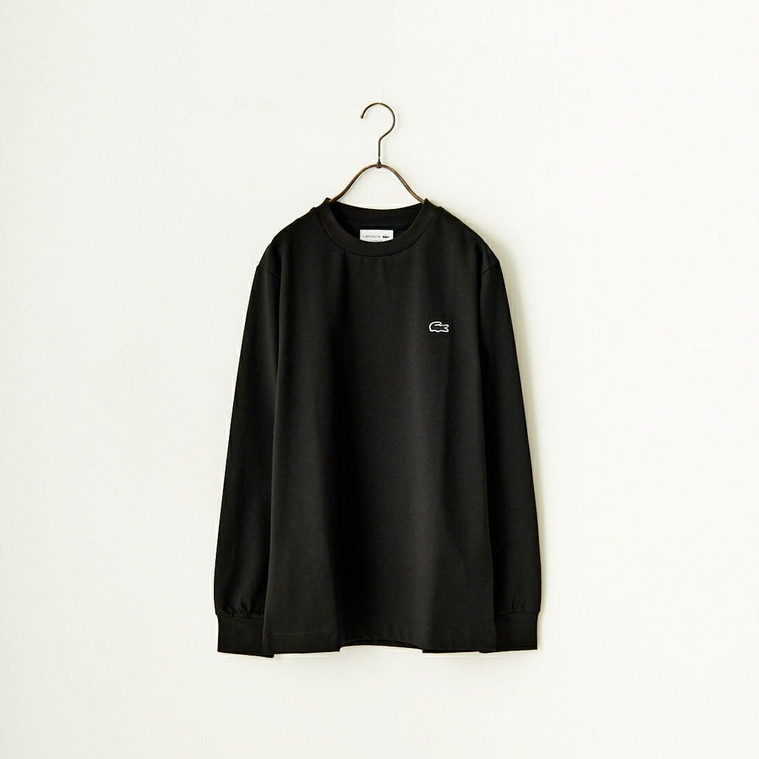 LACOSTE [ラコステ] ベーシックロングスリーブTシャツ [TH5583] 031 BLACK