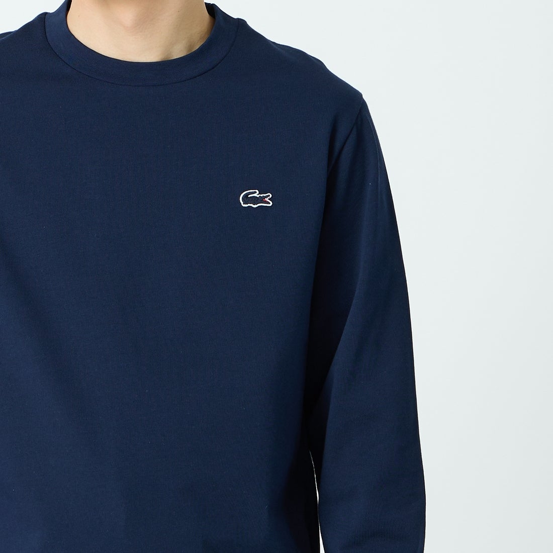LACOSTE [ラコステ] ベーシックロングスリーブTシャツ [TH5583] 166 NAVY
