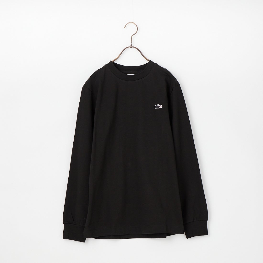 LACOSTE [ラコステ] ベーシックロングスリーブTシャツ [TH5583] 031 BLACK
