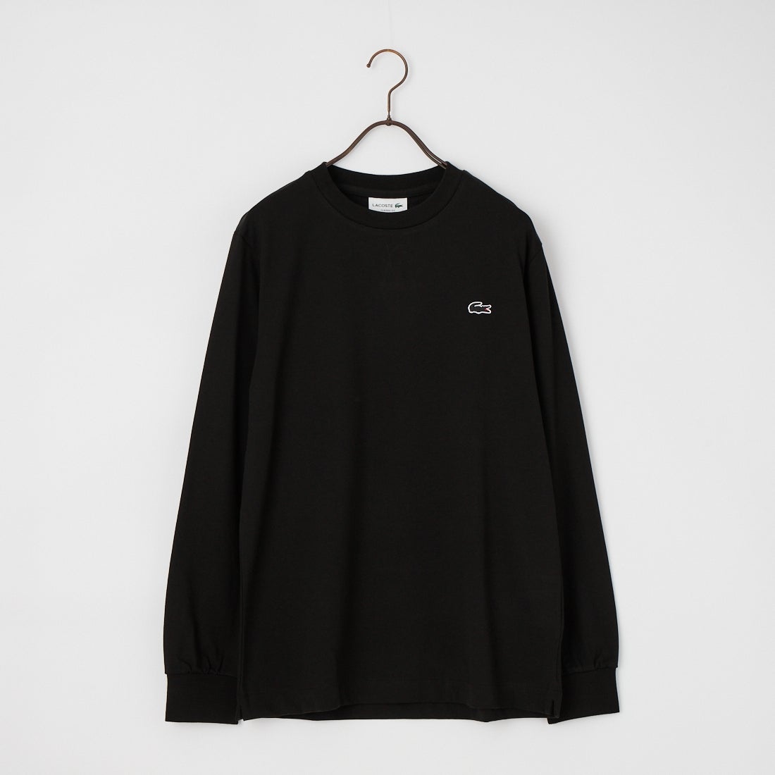 LACOSTE [ラコステ] ベーシックロングスリーブTシャツ [TH5583] 031 BLACK