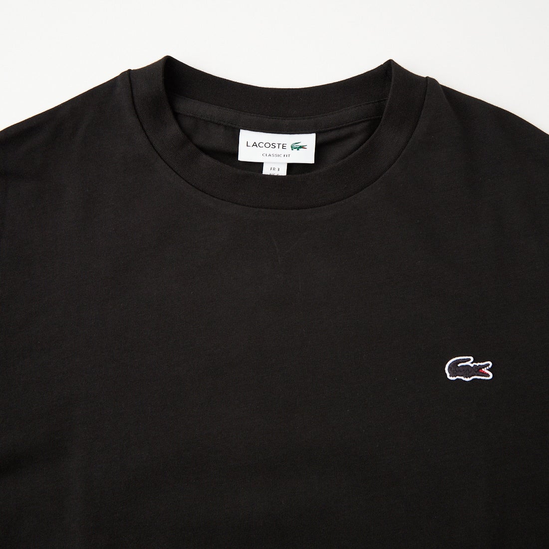 LACOSTE [ラコステ] ベーシックロングスリーブTシャツ [TH5583] 031 BLACK