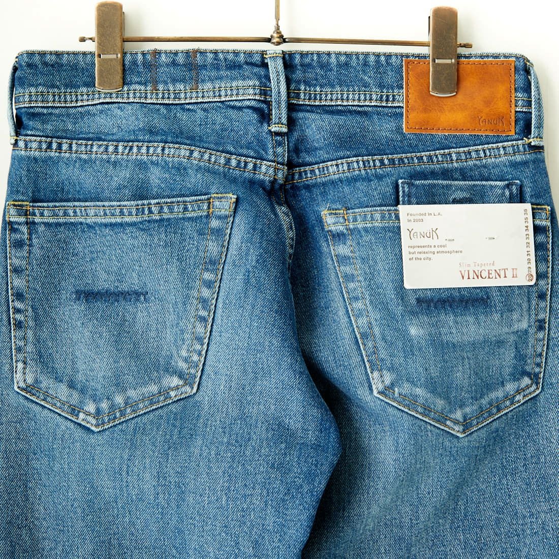 YANUK [ヤヌーク] スリムテーパード VINCENT2/ヴィンセント2 [57241001] OBL