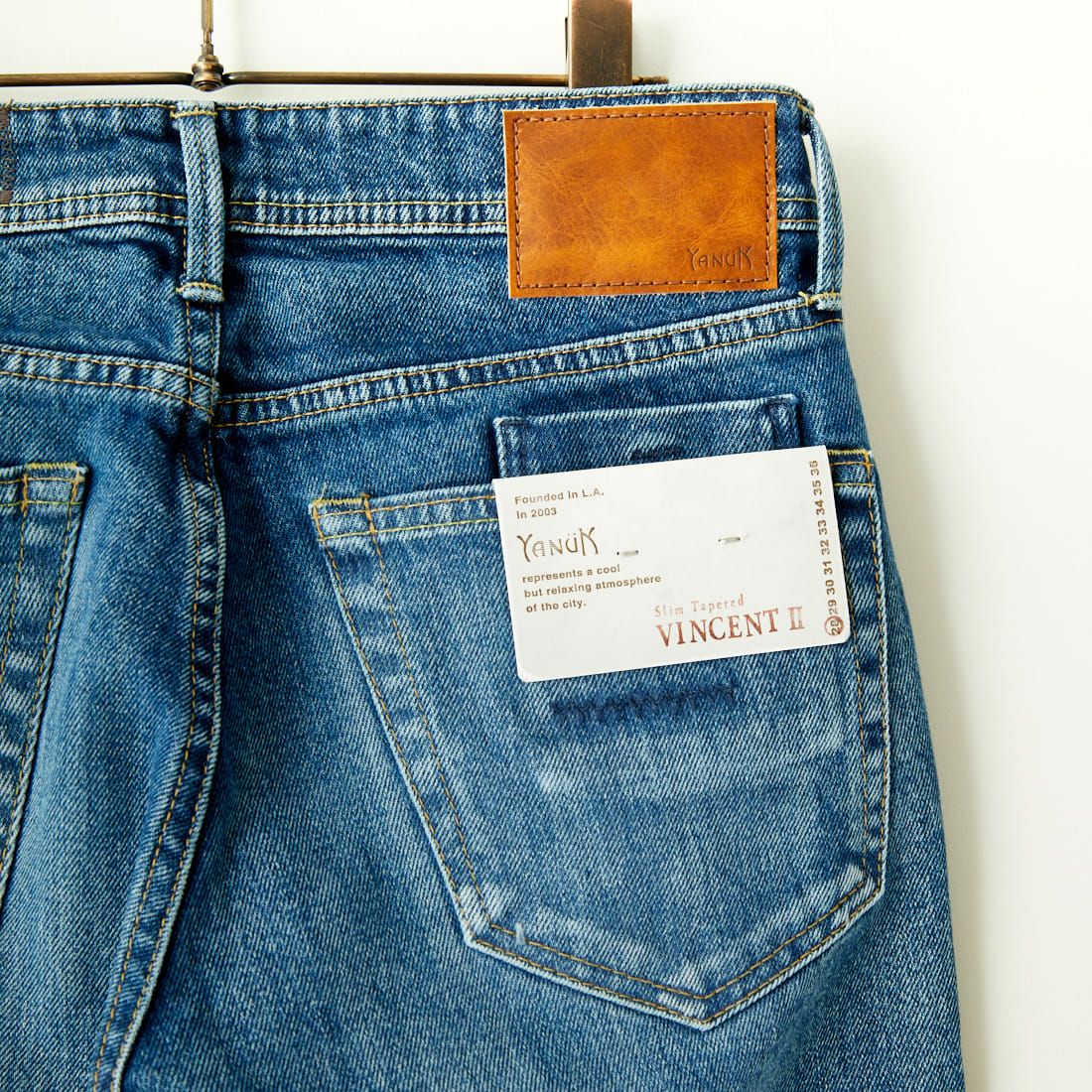YANUK [ヤヌーク] スリムテーパード VINCENT2/ヴィンセント2 [57241001] OBL