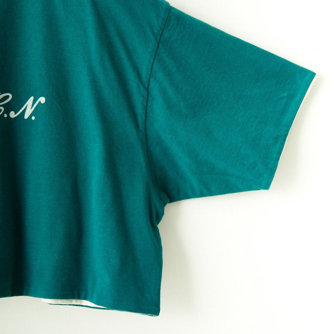 St.Johns 3rd club [セントジョンズサードクラブ] C.N Athletic Club Tシャツ [SJ24-04S] GRN/CRM