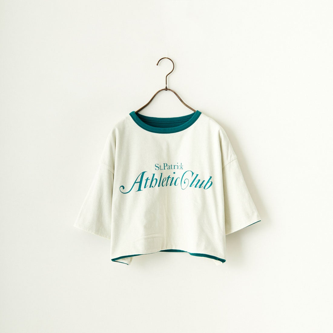 St.Johns 3rd club [セントジョンズサードクラブ] C.N Athletic Club Tシャツ [SJ24-04S] GRN/CRM