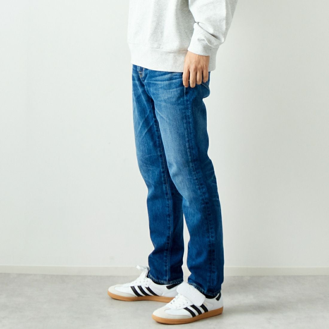 YANUK [ヤヌーク] テーパード PHILIP2/フィリップ2 [57241003] OBL &&モデル身長：179cm 着用サイズ：30&&