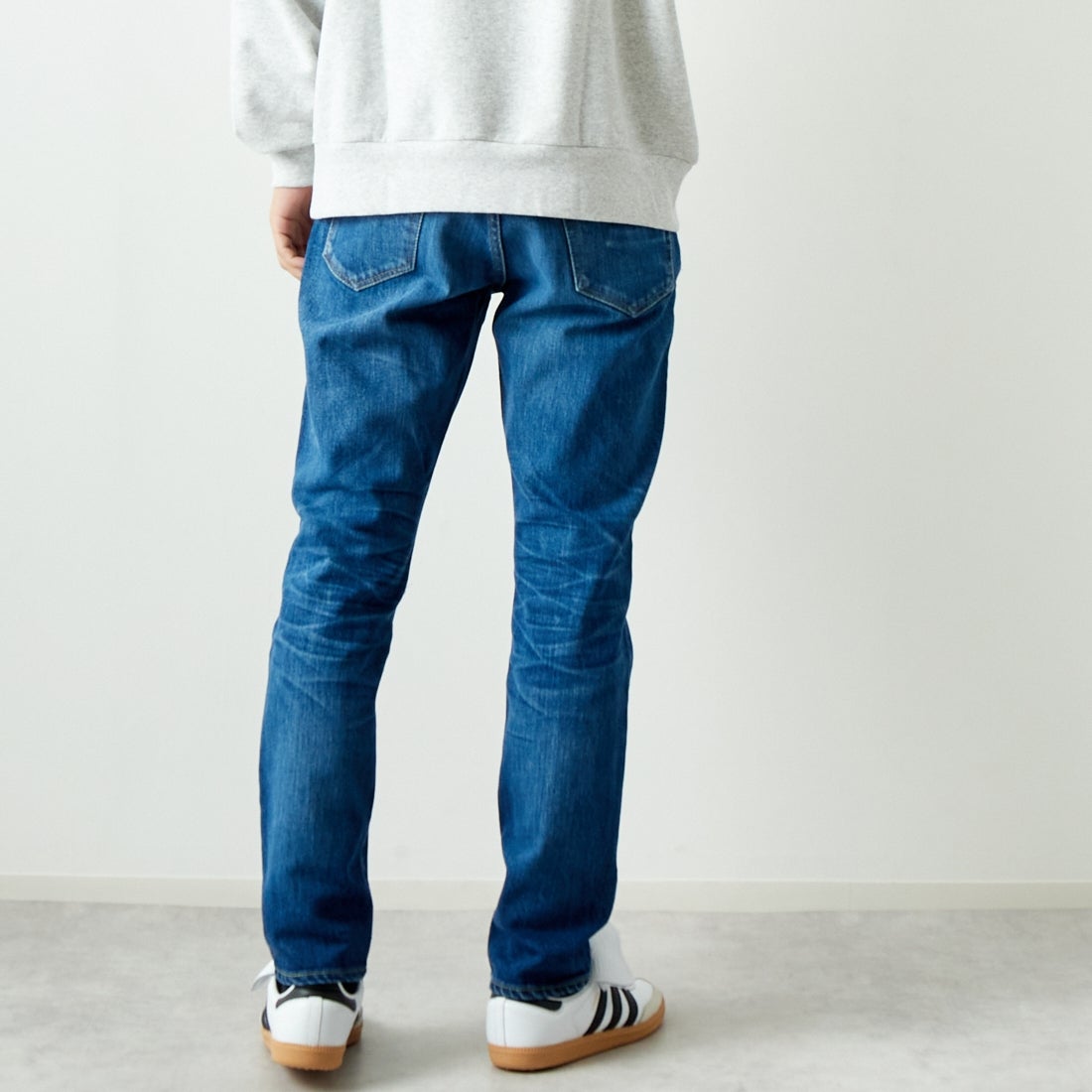 YANUK [ヤヌーク] テーパード PHILIP2/フィリップ2 [57241003] OBL &&モデル身長：179cm 着用サイズ：30&&