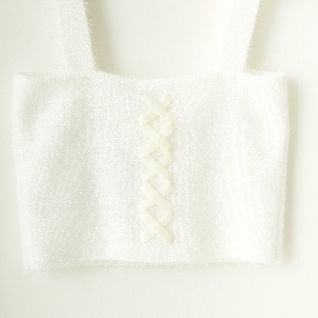 +81 BRANCA [ハチイチブランカ] ニットビスチェ [81B-24SS-K02] WHITE
