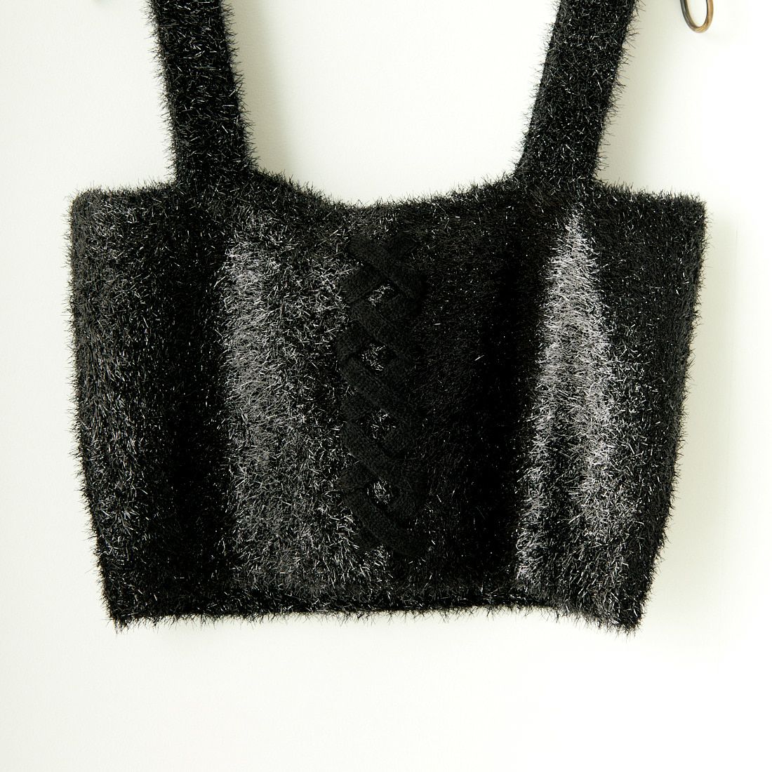 +81 BRANCA [ハチイチブランカ] ニットビスチェ [81B-24SS-K02] BLACK