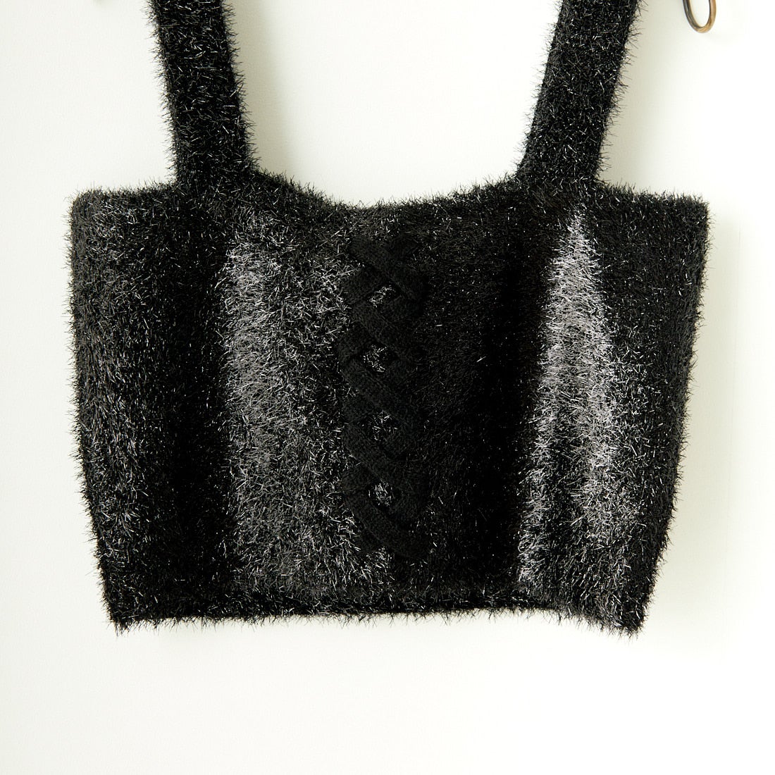 +81 BRANCA [ハチイチブランカ] ニットビスチェ [81B-24SS-K02] BLACK