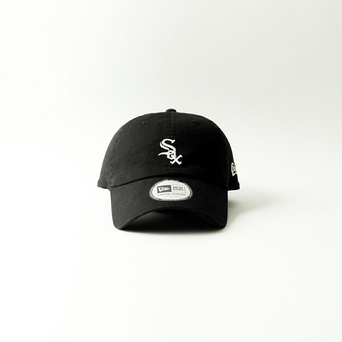 NEW ERA [ニューエラ] カジュアルクラシック シカゴホワイトソックス ミッドロゴキャップ [14109544] BLK