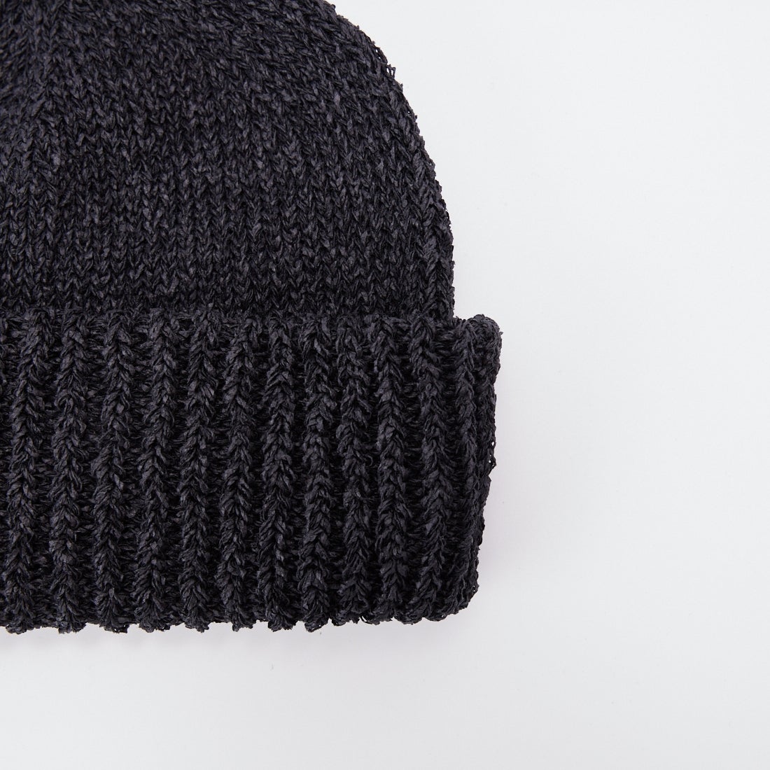 RACAL [ラカル] 和紙混紡ニットキャップ [RL-20-1097] BLACK