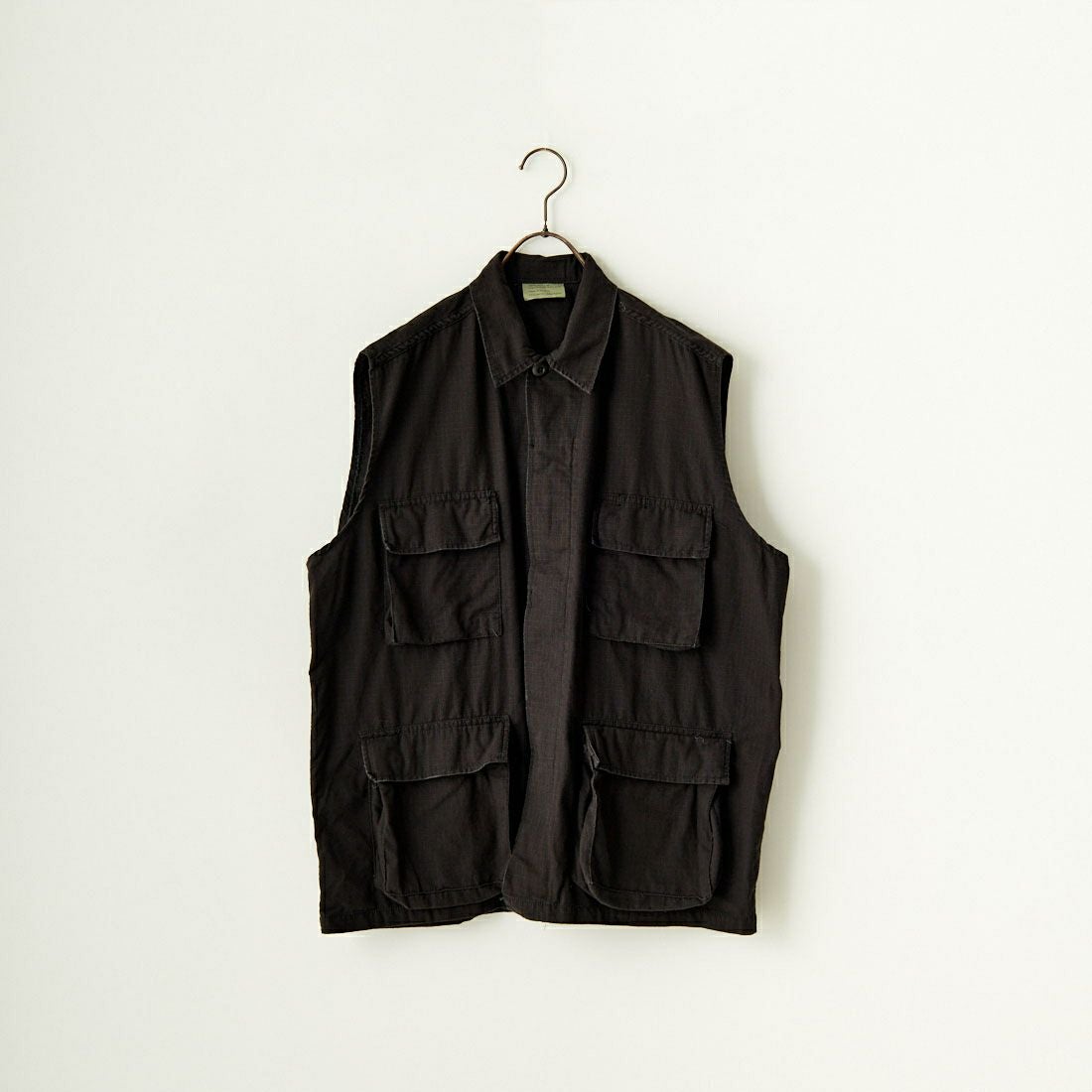 ROTHCO [ロスコ] BDUノースリーブシャツジャケット [BDSH-NOSLEEVE] BLACK