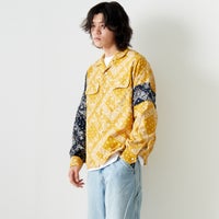 BROWN&&モデル身長：182cm 着用サイズ：M&&