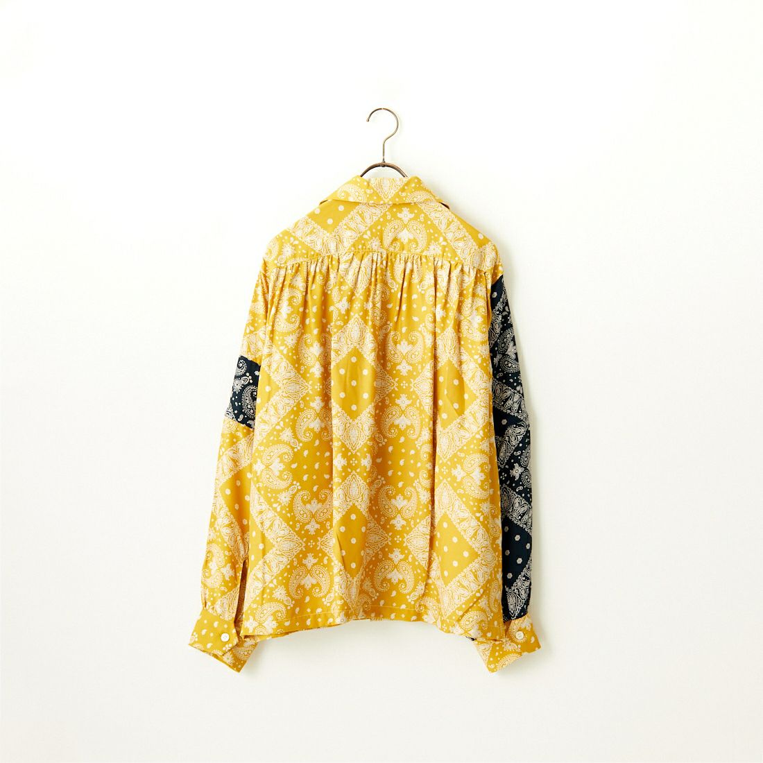 AiE [エーアイイー] ペイズリープリント ZPCシャツ [OT731] BROWN