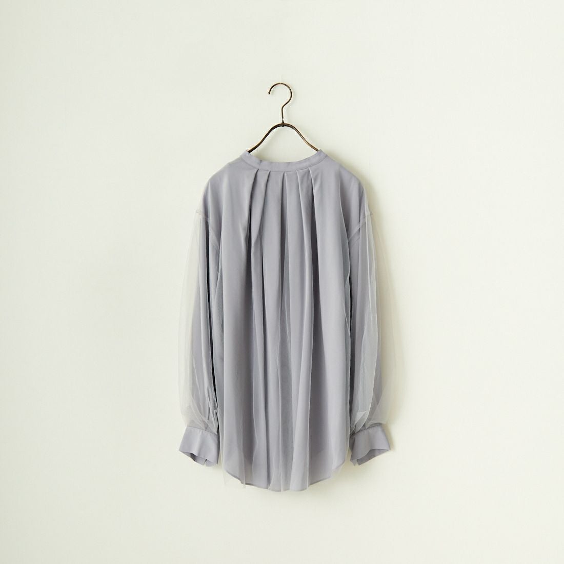 CHIGNON [シニヨン] チュールレイヤーシャツ [1641-011KK] GRAY