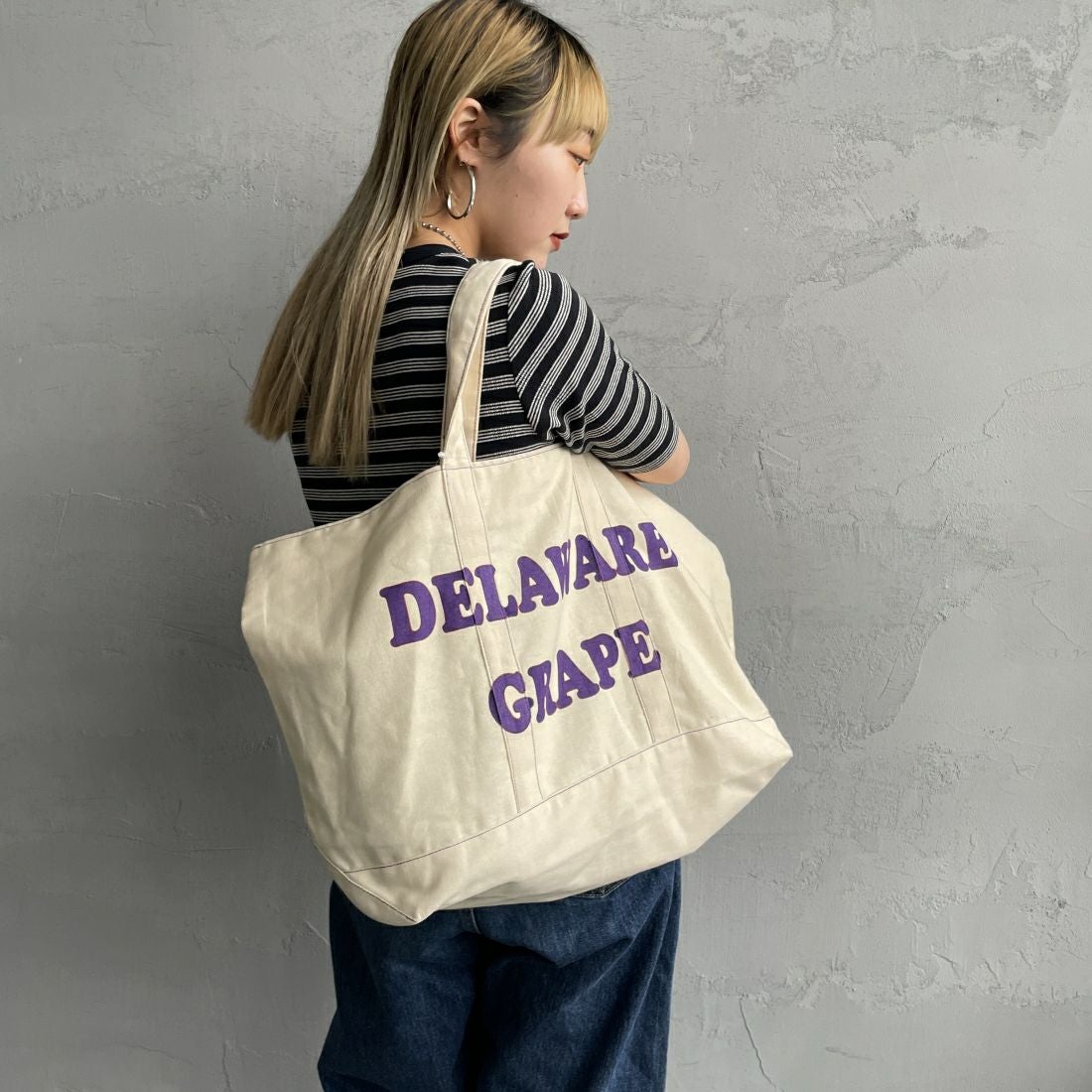 BAGMATI [バグマティ] ダックキャンバス トートバッグ [AN-230626] BEG/DELAWA