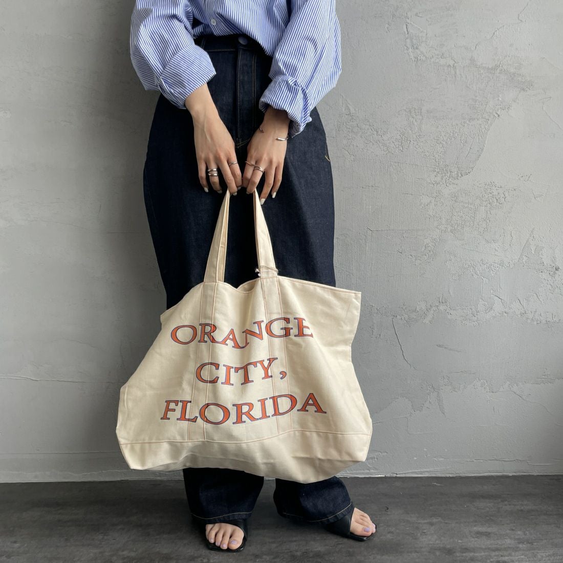 BAGMATI [バグマティ] ダックキャンバス トートバッグ [AN-230626