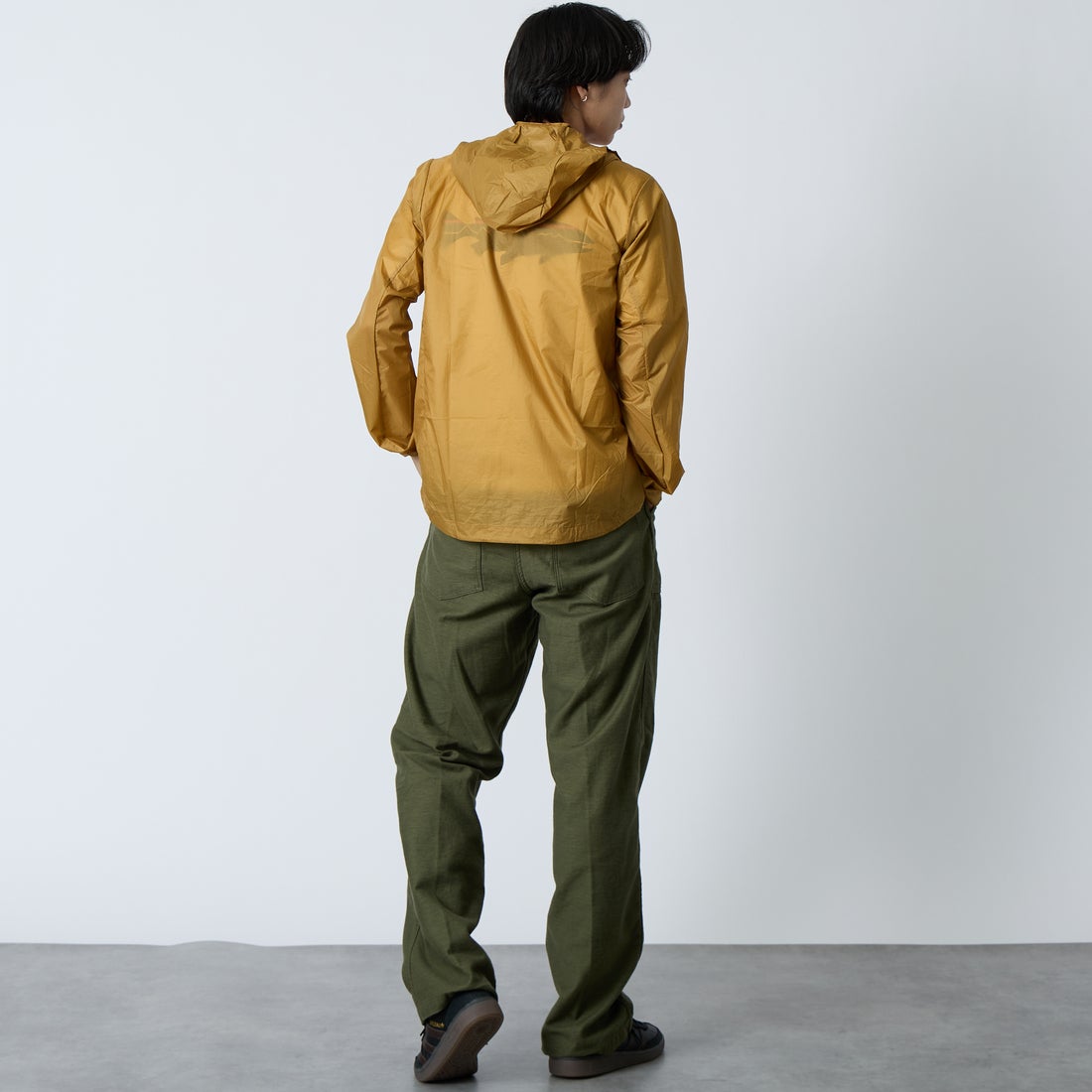 patagonia [パタゴニア] メンズ フーディニ ジャケット [24142] BCBN &&モデル身長：179cm 着用サイズ：M&&