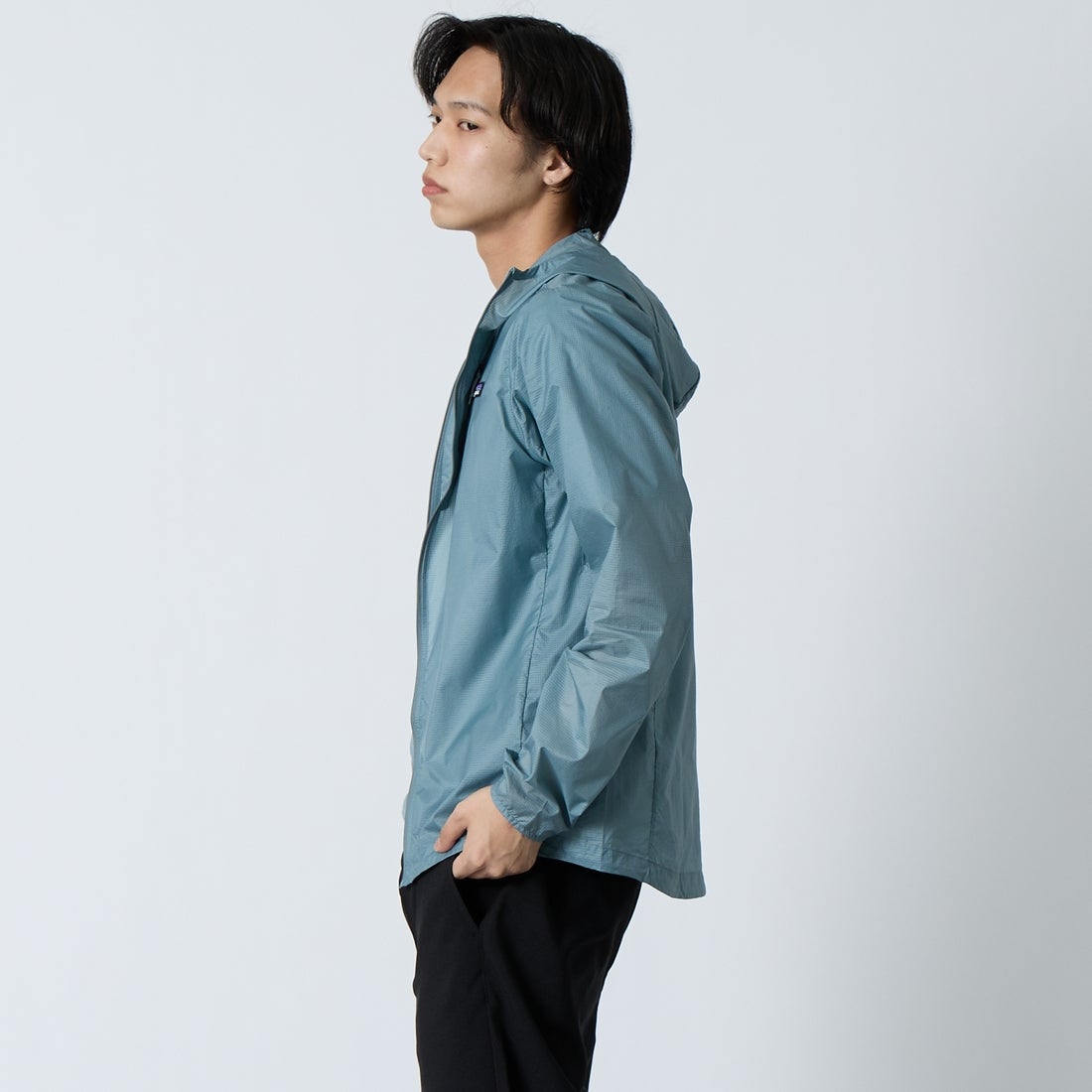 patagonia [パタゴニア] メンズ フーディニ ジャケット [24142] BLSG &&モデル身長：179cm 着用サイズ：M&&